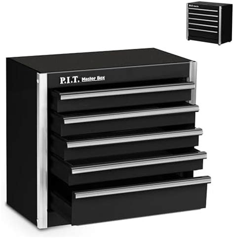 P.I.T. Mini Black Tool Box, Portable 5